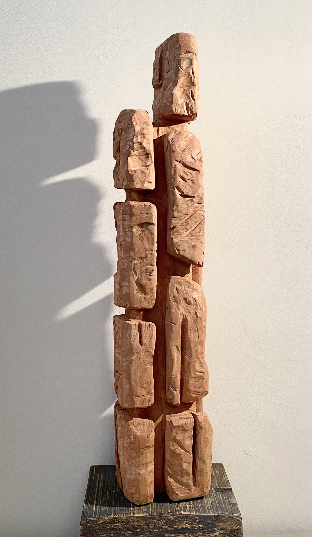 Les Amis 3 - Walnut wood - 113 cm