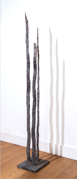 Three Pieces 3 - Bronze - 191 cm