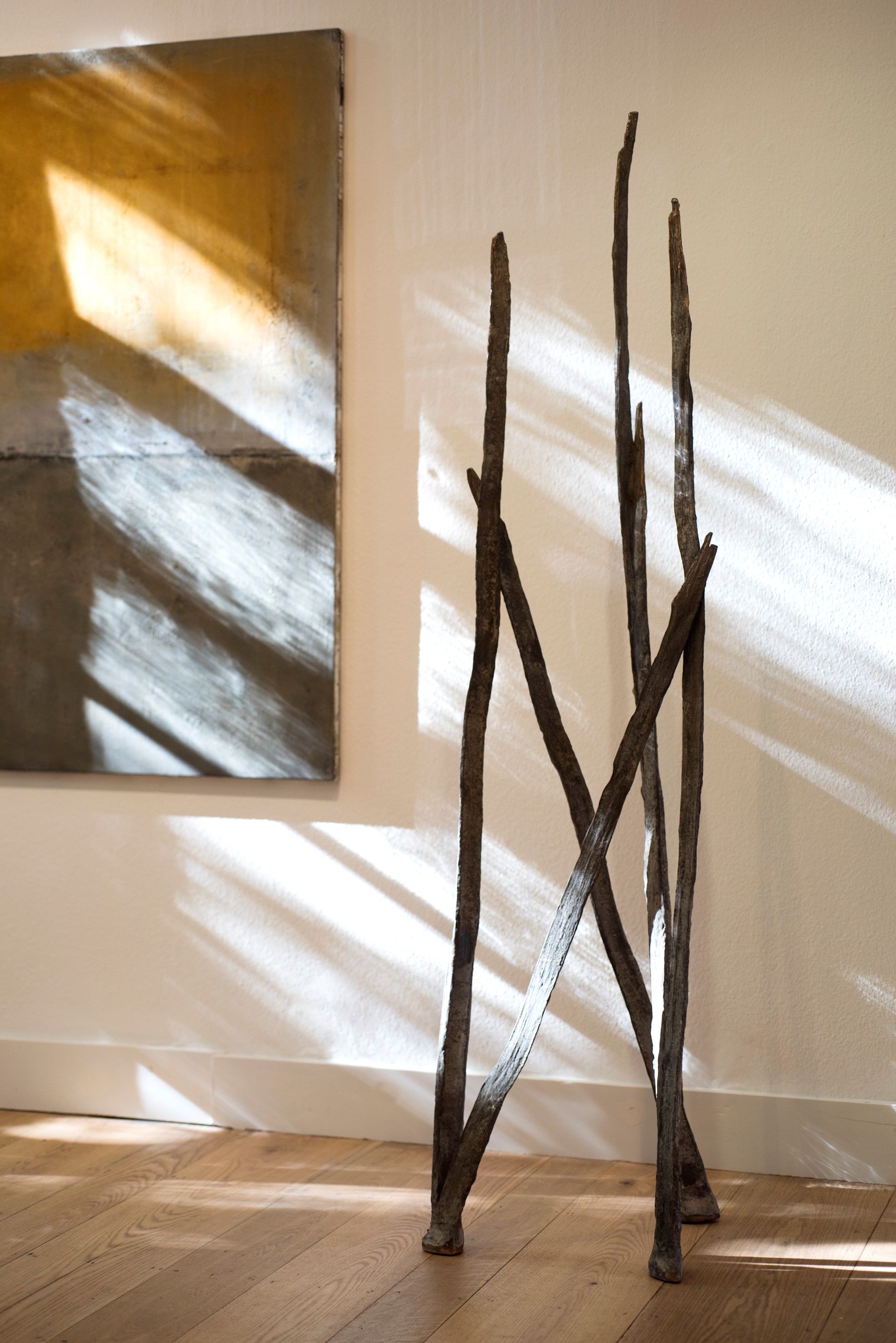 Six Pieces 3 - bronze - 185 cm